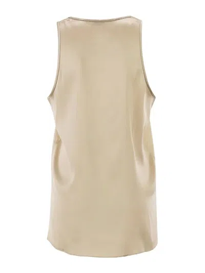 Brunello Cucinelli Blouse In Neutral