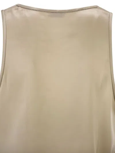 Brunello Cucinelli Blouse In Neutral