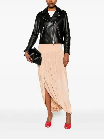 Bully Leather Jacket In Black