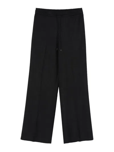 Berwich Drawstring Trousers In Black