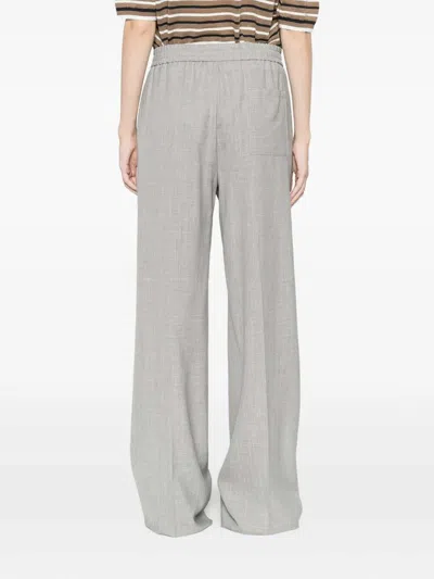 Berwich Drawstring Trousers In Gray