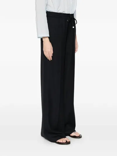 Berwich Drawstring Trousers In Black
