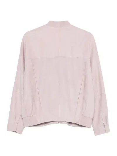 Desa 1972 Draped Bomber Oversize Jacket In Multi