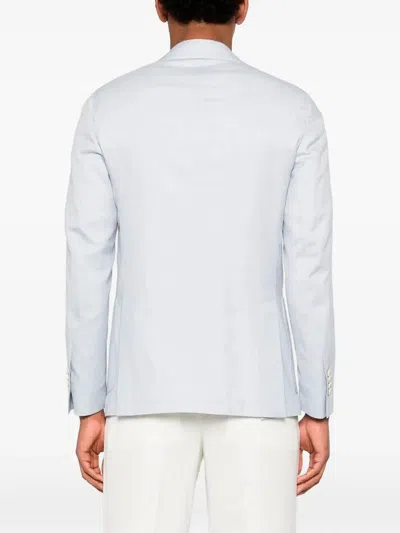 Lardini Patch-pocket Jacket In Gray