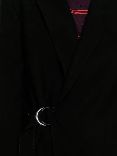 Loewe Draped Jacket In Black