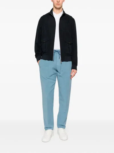 Montecore Flap-pocket Jacket In Blue