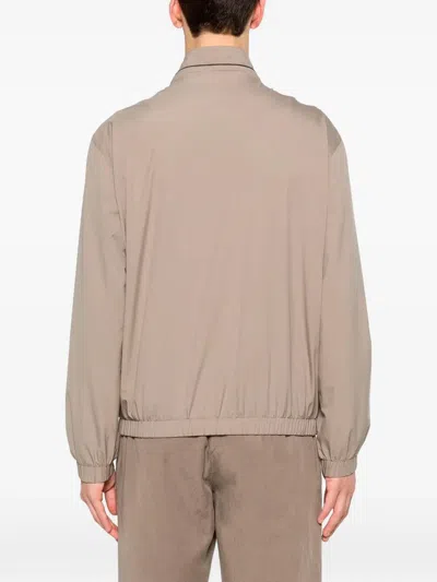 Montecore Full-zip Jacket In Brown