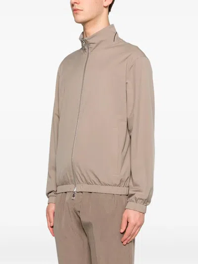 Montecore Full-zip Jacket In Brown