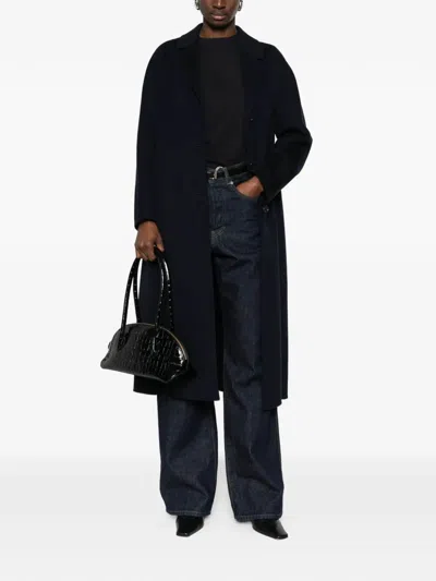 Max Mara `maxmara S` `dama` Coat In Black