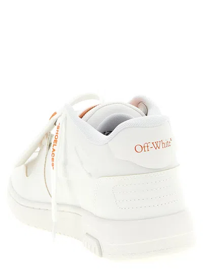 Off-white Out Of Office Molded Sneakers Orange In Metallic