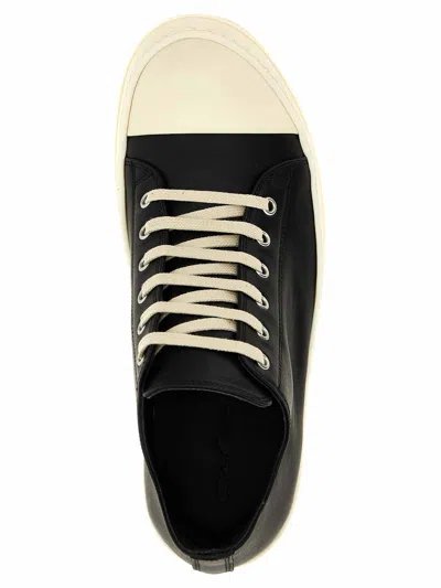 Rick Owens Women Blackwhite Lace Up Sneakers, 3.5 Luxury Sneakers For Women Darveys In Black