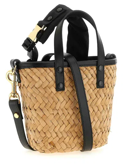 Sacai Micro  Handbag In Sand