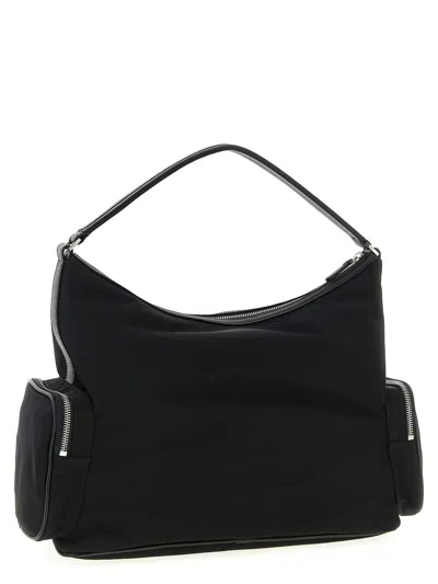 Stella Mccartney Womens Ultra Black Dartmoor Patent Vegan Leather Shoulder Bag