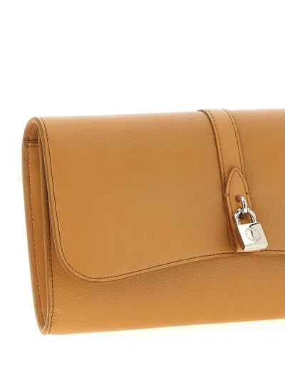 Stella Mccartney Ryder Rectangular Shoulder Crossbody Bag In Sand