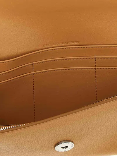Stella Mccartney Ryder Rectangular Shoulder Crossbody Bag In Sand