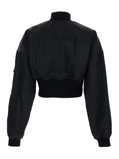 Sportmax Bomber Jacket In Black