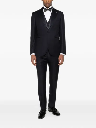 Tagliatore Suit In Black