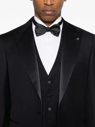Tagliatore Suit In Black
