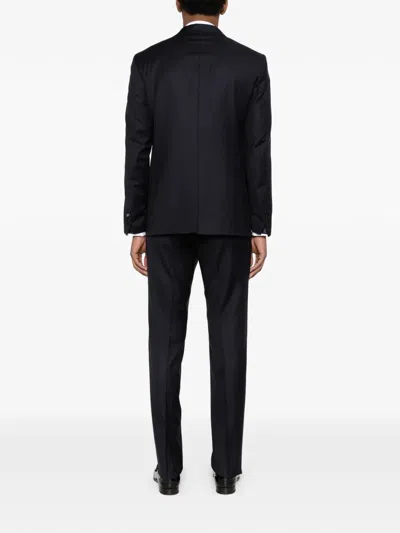 Tagliatore Suit In Black