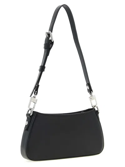 Vivienne Westwood Tasha Shoulder Phone Bag Faux Leather Black-3d-orb