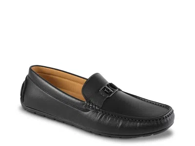 Calvin Klein Felty Moc Toe Driving Loafer In Black