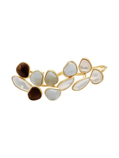 Cult Gaia Artisanal Mini Ring For Women In Gold