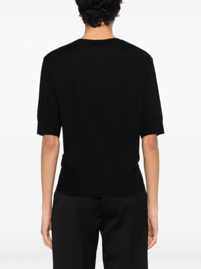 Soft Goat Sweaters Blacks And Greys In Black