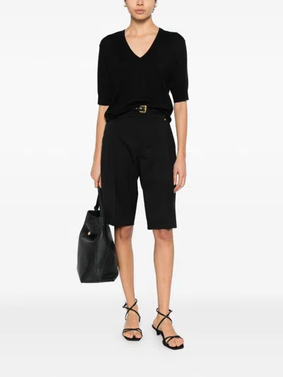 Soft Goat Sweaters Blacks And Greys In Black