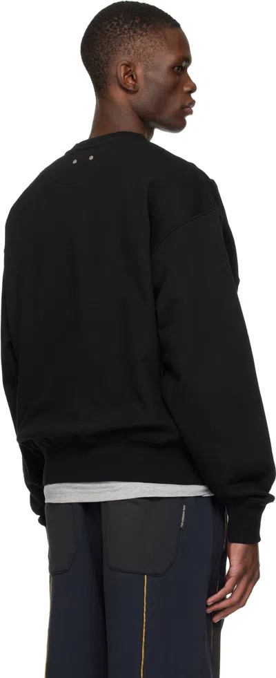 Andersson Bell Logo Layered Sweatshirt In Blue