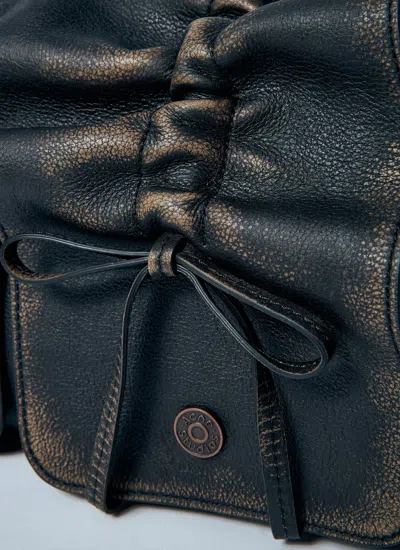Acne Studios Women Multi-pocket Shoulder Bag In Black