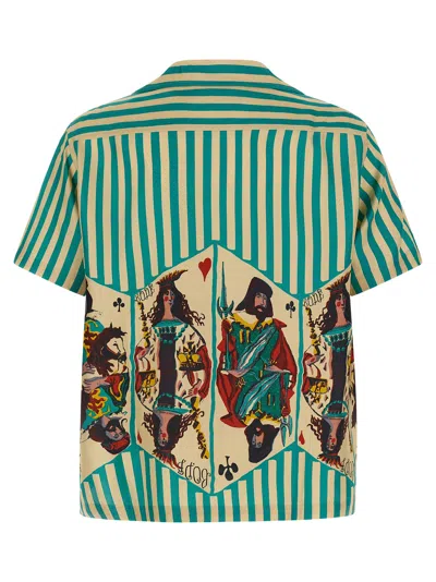 Bode Multicolor Royals Shirt In Green