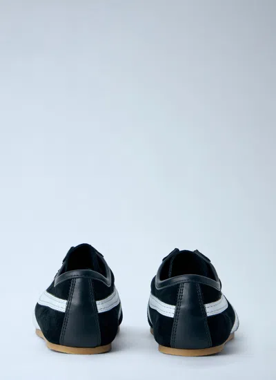 Dries Van Noten Elisabetta Franchi Blue Cotton Lyocell Jeans In Animal Print