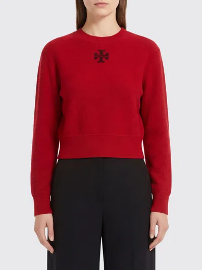 Tory Burch Multicolor Wool Sweatshirt In Red