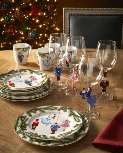 Neiman Marcus Nutcracker Mugs, Set Of 4 In Multi