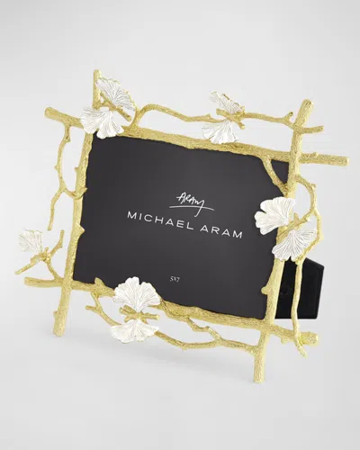 Michael Aram Butterfly Ginkgo Gold Frame In Gold