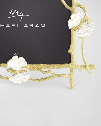 Michael Aram Butterfly Ginkgo Gold Frame In Gold