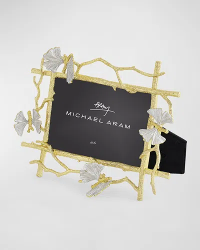 Michael Aram Butterfly Ginkgo Gold Frame In Gold