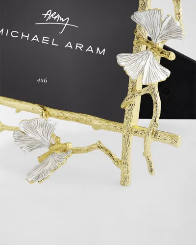 Michael Aram Butterfly Ginkgo Gold Frame In Gold