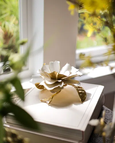 Michael Aram Gardenia Object In White