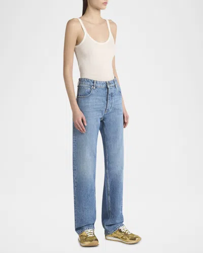 Bottega Veneta Orbit Metallic Net Runner Sneakers In Gold