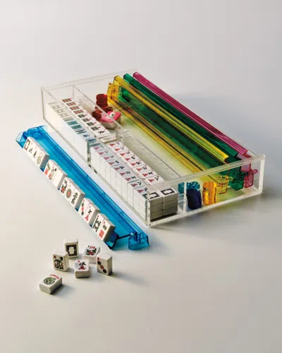 Tizo Acrylic Mahjong Set In Multi