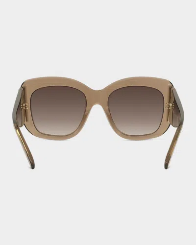 Givenchy Bold 53mm Oversized Square Acetate Sunglasses In Brown