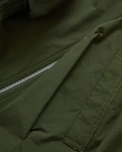 Veronica Beard Circe Faille Bubble Jacket In Green