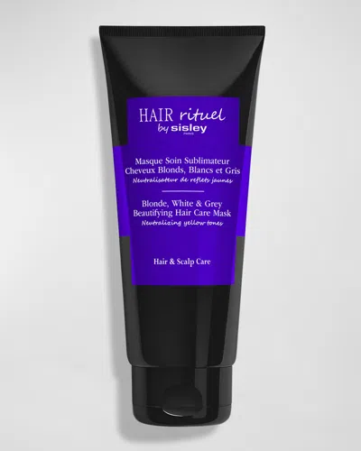 Sisley Paris Blonde Grey Hair Care Mask In Transparent