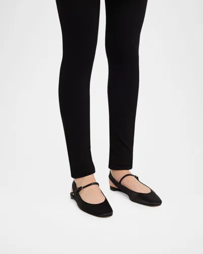 Totême Nappa Leather Slingback Mary Jane Ballerina Flats In Multi