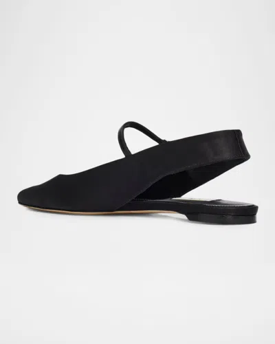 Totême Nappa Leather Slingback Mary Jane Ballerina Flats In Multi
