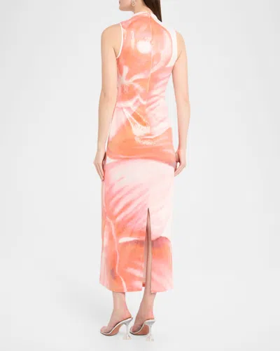 Significant Other Lucinda Maxi Dress Tangerine Bloom In Pink