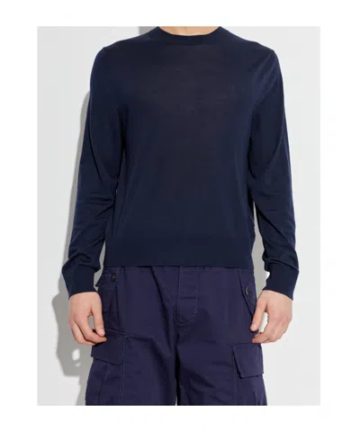 Dsquared2 Crew-neck Sweater In Blue