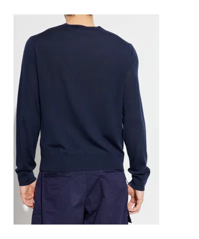 Dsquared2 Crew-neck Sweater In Blue