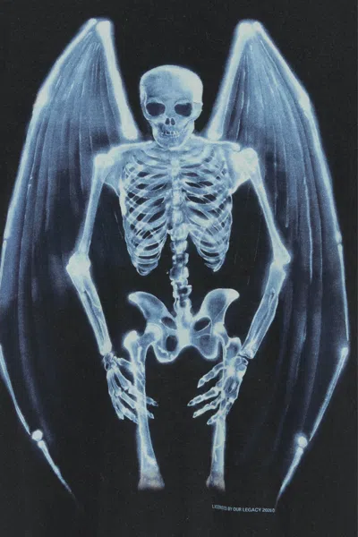 Our Legacy Mens Fallen Angel Print Graphic-print Cotton T-shirt In Multi